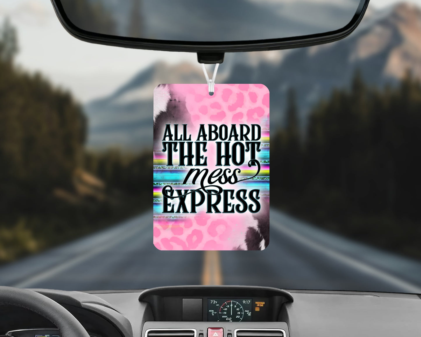 All aboard the hot mess express