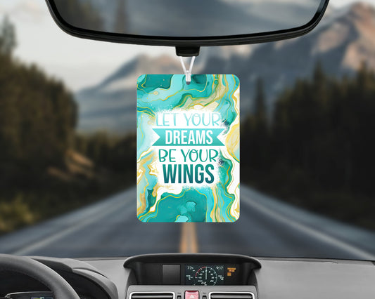 Let your dreams be your wings