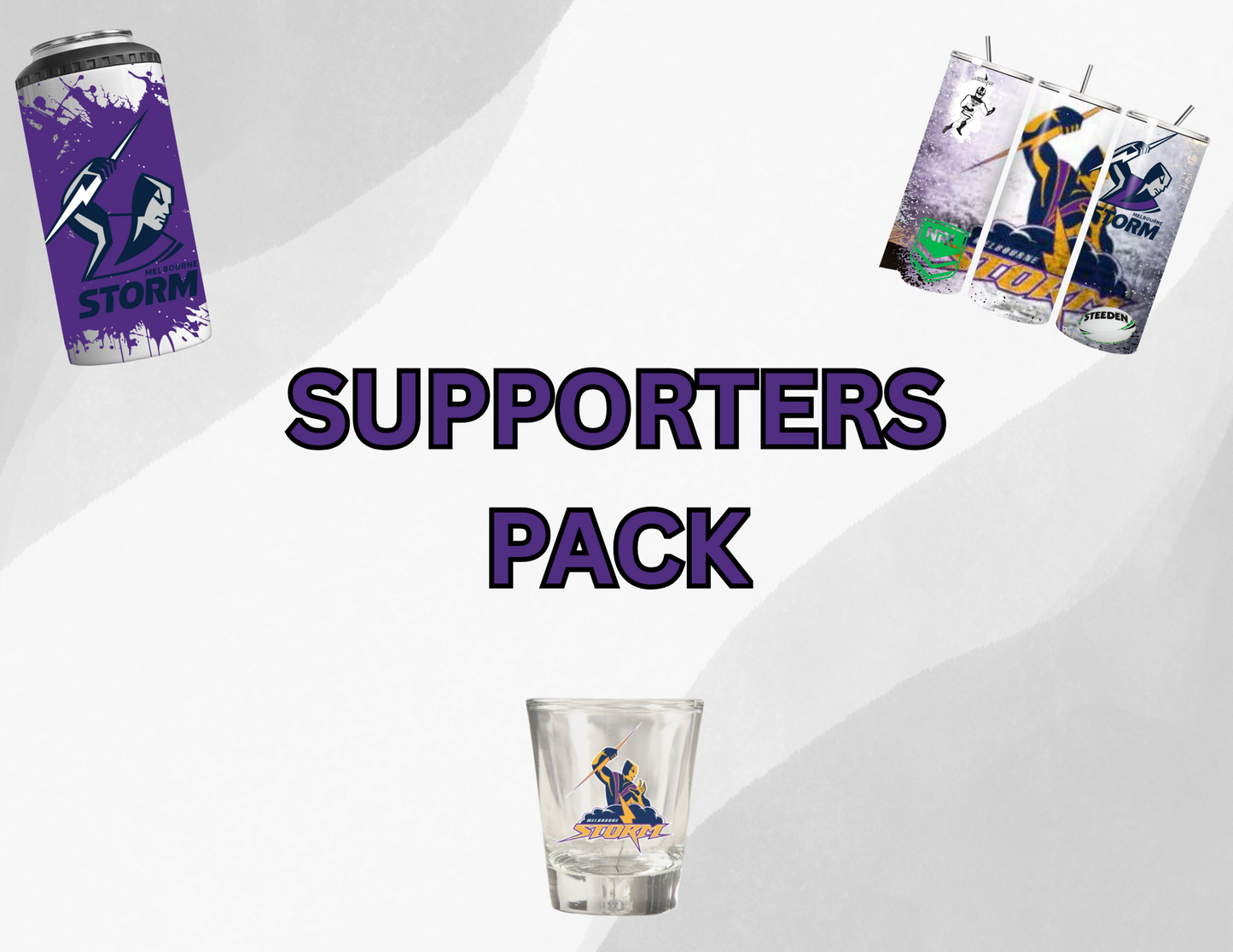 🏉 NRL Supporters Pack – Custom Drinkware Bundle