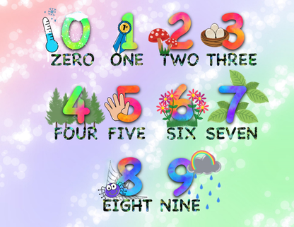Numbers - 20 Pieces