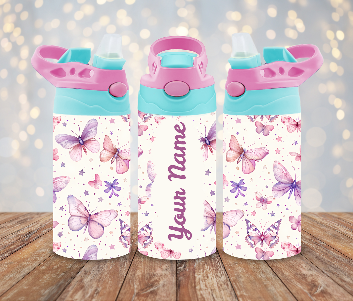 Flip Top Water Bottle #14 - Customisable