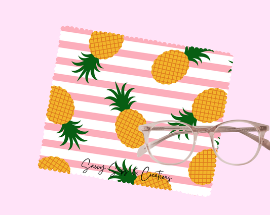 Lens Cleaning Cloth: Pineapple Pop