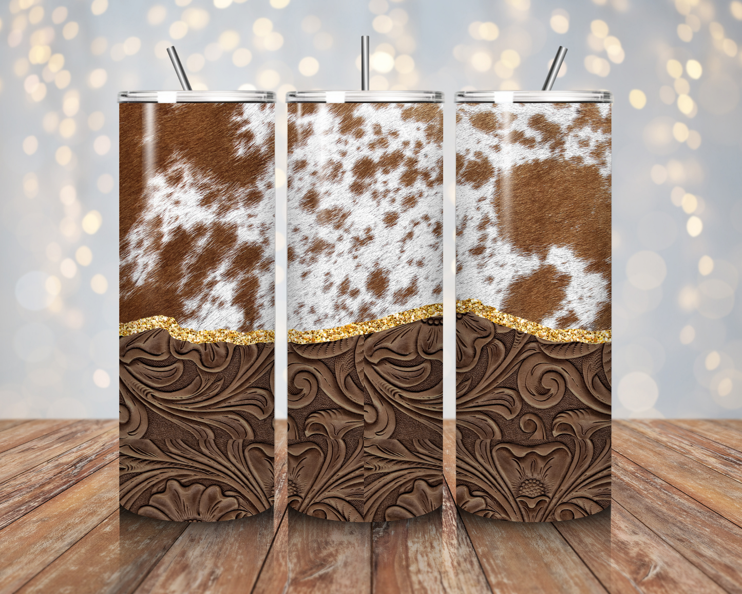Rustic Cowhide Luxe